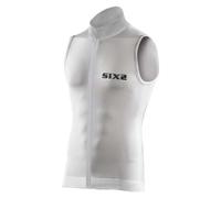 Maillot de vélo sans manches SIXS Short Zipped - Homme - Blanc - Multisport M