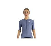 Maillot de vélo Sportful Checkmate Jersey (BERRY BLUE MAUVE) femme S