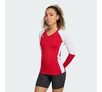 Maillot de volley-ball à manches longues Quickset Team Power Red 2 ST