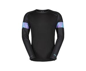 Maillot de VTT SCOTT Tee M's Trail Tuned LS (black/swish purple) Homme M