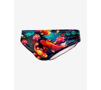 Maillot de water-polo Turbo Koi River Brief rouge bleu noir - S