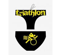 Maillot de water-polo Turbo Triathlon Basic couleur noir jaune - M