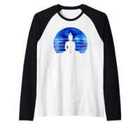 Maillot de yoga Chakra 5D Bouddha méditation Manche Raglan