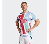 Maillot d'échauffement Arsenal 24/25 Better Scarlet / White / Black / Clear Aqua S