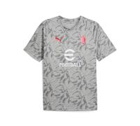 Puma Ac Milan 25/26 Pre Match Short Sleeve T-shirt Gris M Homme