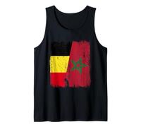 Maillot Demi-Drapeau Belge du Maroc Patrimoine marocain Débardeur