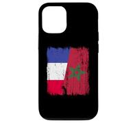 Maillot Demi-Drapeau France marocain Patrimoine français Coque pour iPhone 12/12 Pro