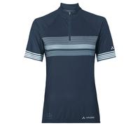 Vaude Bike Posta Half Zip Ii Short Sleeve Jersey Bleu 38 Femme