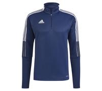 Maillot demi-zippé adidas Tiro 21 Bleu S