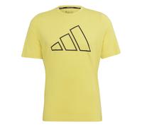 Maillot d'entraînement à 3 barres adidas Train Icons Jaune XL