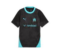 PUMA Maillot d’entraînement Olympique de Marseille Enfant et Adolescent, Vêtements, Noir, 5-6Y 5-6Y