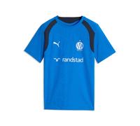 Puma Olympique Marseille Training Junior Short Sleeve T-shirt Bleu 15-16 Years Enfants