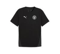 PUMA Maillot d'entraînement Manchester City FC 25/26 Noir (Black x Silver) M Homme
