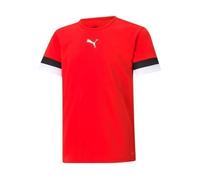 PUMA Homme Teamrise Jersey Shirt, Puma Rouge-puma Noir-puma Blanc, L EU
