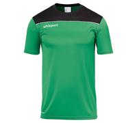 Uhlsport T-shirt de football Offense 23 Poly manches courtes Vert/Noir/Blanc S