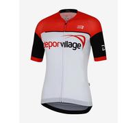 Maillot Deporvillage Brand manche courte blanc rouge noir femme - XS
