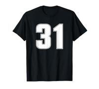 Maillot d'équipe de sport numéro 31 de trente et un ans T-Shirt
