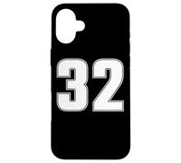 Maillot d'équipe de Sport numéro 32 pour Trente Deux Ans Coque pour iPhone 16 Plus