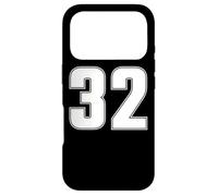 Maillot d'équipe de Sport numéro 32 pour Trente Deux Ans Coque pour iPhone 17 Pro