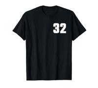 Maillot d'équipe de Sport numéro 32 pour Trente Deux Ans T-Shirt