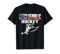 Maillot des fans de hockey sur glace de la République tchèque - Soutien du hockey tchèque T-Shirt