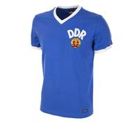 Maillot Domicile Allemagne de l’Est World Cup 1974 Bleu M Male
