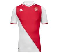 Kappa As Monaco 24/25 Kombat Pro Home Short Sleeve T-shirt Rouge M Homme