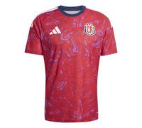 Adidas Costa Rica 26/27 Authentic Home Short Sleeve T-shirt Rouge 3XL Homme