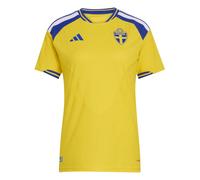 Maillot Domicile Authentique femme Suède Coupe du Monde 2026 Jaune S Female