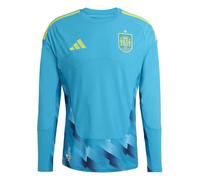 Maillot Domicile Authentique manches longues gardien Espagne Coupe du Monde 2026 Bleu S Male