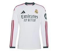Adidas Real Madrid 26/27 Authentic Jersey Home Long Sleeve T-shirt Blanc L Homme