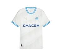 Maillot Domicile Authentique OM 2023/24 - puma white/bleu azur - M S