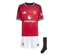 Maillot Domicile bébé Manchester United 2025/26 Rouge 2/3 ans Unisex