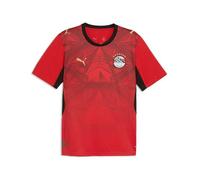 Puma Maillot Réplique EFA Domicile Égypte Rouge Manches Courtes M Homme