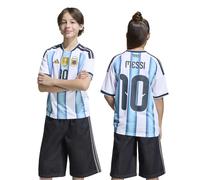 Adidas Maillot réplique Argentina enfant Blanc Poly Mesh Taille 135-140 cm