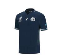 Maillot Domicile enfant Coupe du Monde de Rugby 2023 Écosse Bleu 7/8 ans