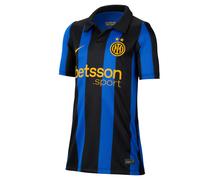 NIKE T-Shirt fonctionnel 'INTER STAD HM' azur / jaune d'or / noir, Taille 147-158