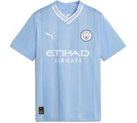 Maillot Domicile Enfant - PUMA - Manchester City 2023/24 - Bleu/Blanc - 11/12 ans - Respirant 5-6 ans