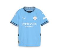 Puma Manchester City Fc 24/25 Home Junior Short Sleeve T-shirt Bleu 11-12 Years Garçons,Filles