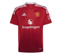 Adidas Manchester United 24/25 Home Junior Short Sleeve T-shirt Rouge 11-12 Years Enfants