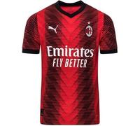 Maillot Domicile enfant Milan AC 2023/24 - noir/rouge - 9/10 ans 9-10 ans
