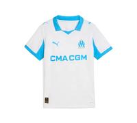 PUMA Maillot Home 25/26 Olympique de Marseille Enfant et Adolescent, Vêtements, Blanc, 5-6Y 5-6Y