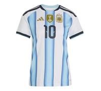 Adidas Argentina 26/27 Replica Home Woman Short Sleeve T-shirt Blanc XS Femme