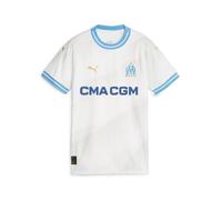 PUMA Om Maillot Réplica Domicile Bleu/Blanc Femme 23/24 Blanc XL