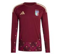Adidas Italy 26/27 Goalkeeper Home Long Sleeve T-shirt Rose S / Regular Homme