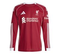 Adidas Maillot domicile manches longues Liverpool FC 25/26 Rouge/Blanc Taille XXL