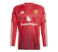 Adidas Manchester United 24/25 Home Long Sleeve T-shirt Rouge S Homme