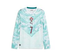 PUMA Maillot version Player à manches longues Away Portugal Homme, Accessoires, Blanc, S S