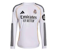 Adidas Real Madrid 25/26 Home Long Sleeve T-shirt Blanc M Homme
