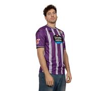 Kappa Real Valladolid Cf Kombat 24/25 Home Short Sleeve T-shirt Violet L Homme